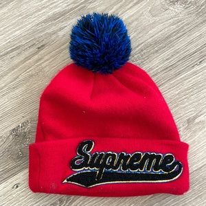 Supreme x New era beanie. One of a kind